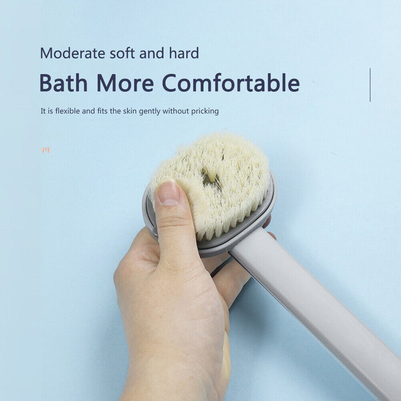 4pcs Body Back Brush Long Handle Bathroom Body Brushes Multipurpose Shower Brush