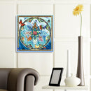 Paint By Numbers DIY Flower Hand Painted on Canvas Colouring Oil Art