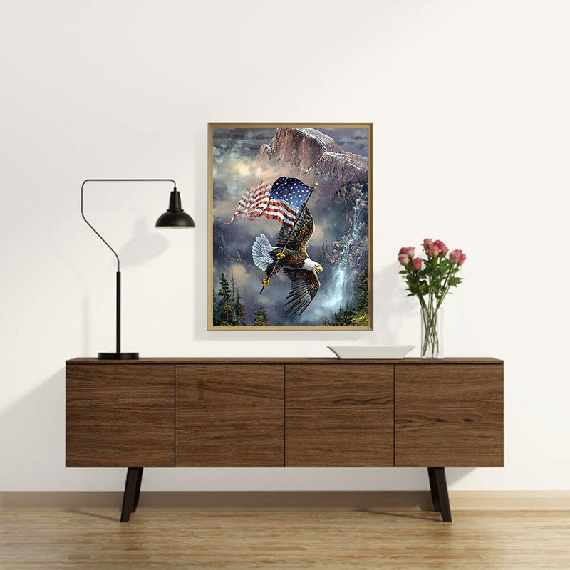 American Eagle Diamond Painting Kits Full Square Drill Home Wall Art Decor