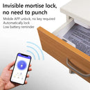 T1 Tuya APP Smart Drawer Cabinet Lock Intelligent Remote Control Furniture Locks
