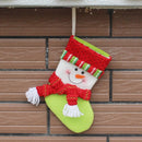 Christmas Stockings Hanging Gift Bag Candy Decoration(Snowman)