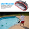 Retractable Swimming Pool Cleaning Net Salvage Nets Skimmer Leaf Catcher
