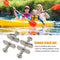 4pcs Threads Kayak Rail Track M6 Screws Nuts Stainless Steel Mounting Bolts