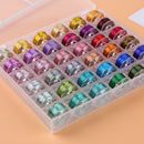 Handmade Embroidery Sewing Threads Hand Stitching Sewing Machine Yarn Line Box