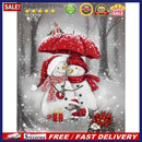11CT Full Embroidery Snowman Cotton Print Cross Stitch Kit for Home Decorat