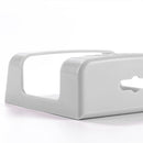 Wall Mounted Remote Control Storage Box Home Phone Holder Stand (White) Newly