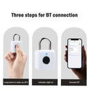 Smart Fingerprint Padlock Keyless Anti Theft Security Garden Shed Door Pad Lock`