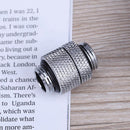 18mm G1/4 Outer Thread 360-Degree Rotary PC Water Cooling System Hose Adapter
