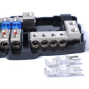 RV Van Audio Fuse Box LED Audio Battery Distribution Plastic Cover ANL Fuse Box