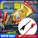 4mm Banana Jack Flexible Probe Electrical Hand Tools Spring Damage Test Hook Set