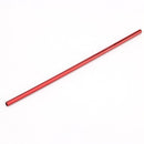 4pcs Reusable Drinking Straws Brush Set Drinks Supplies (Red Straight)