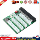 ATX 16x 6Pin 12V 64pin Power Supply Server Breakout Board for BTC Mining Newly