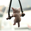 Interior Accessories Hanging Decoration Cute Branch Cat Car Pendant Creative