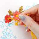 Embroidery Thread Set Cross Stitch Scissors Needles Sewing Accessories for Women