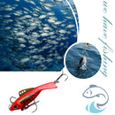 Ice Lure Fishing Vibration Baits Winter Sinking Crankbait Fishing Accessories