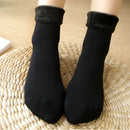 Winter Warm Thicken Thermal Socks Soft Wool Seamless Sock for Man (Black) Newly
