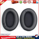 2pcs Leather Headset Earmuffs for HyperX Cloud Flight/Flight S (Black) Newly