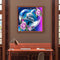 5D DIY Diamond Drawing Love Dolphin Kits Full Square Drill Wall Rhinestone Decor