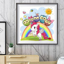 5D DIY Full Drill Diamond Painting Horse Birds Embroidery Mosaic Needlework Set