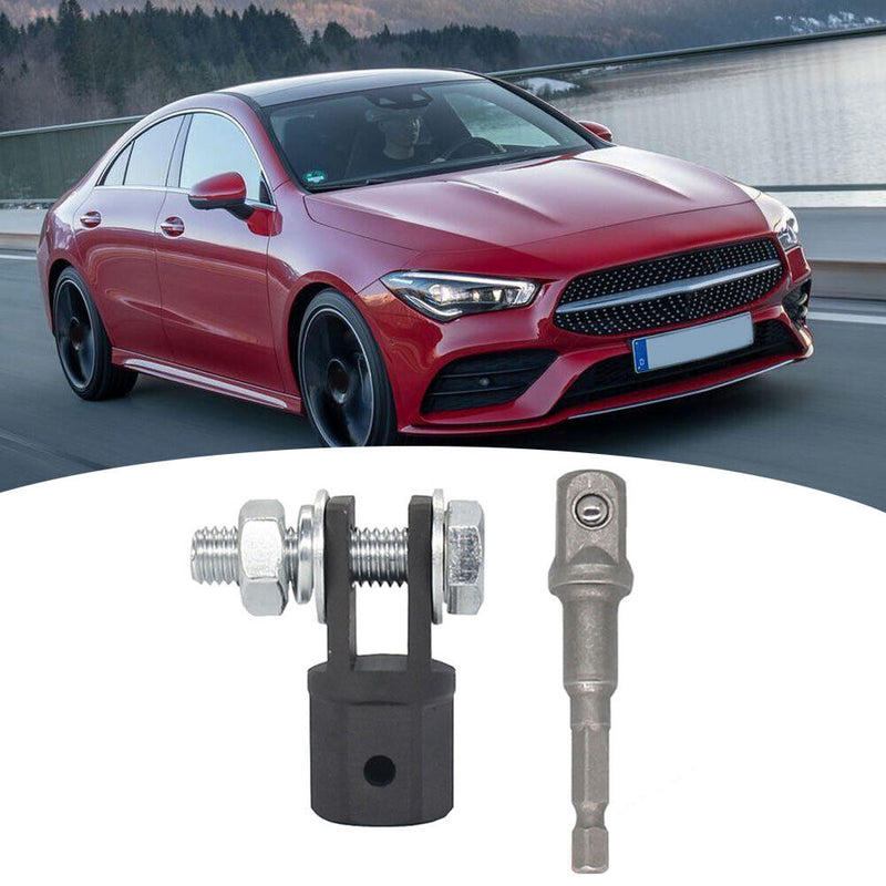 Universal Car Ramp Lift Scissor Jack Adapter Trailer Chrome Vanadium Steel