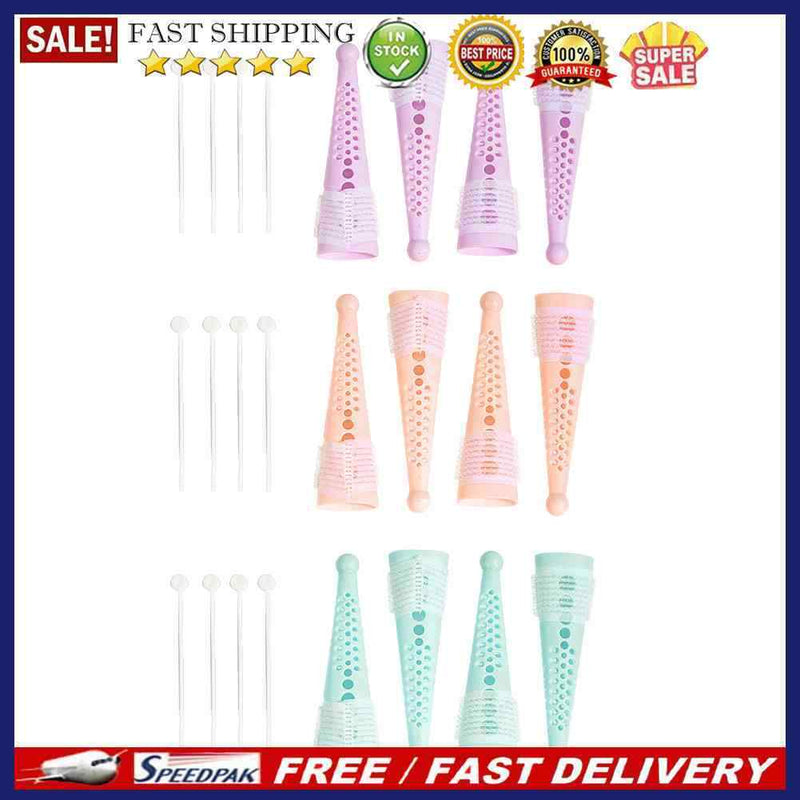 No Heat Hair Rollers Self Grip Holding Hairdressing Professional for DIY Styling