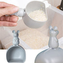 Pet Food Spoon Multifunction Rice Scoop Measuring Cup Steal Mickey Mouse