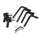22mm/0.87" Motorcycle Brake Clutch Lever Protector Hand Guard (Black)