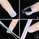 White Adhesive Nail Protector Wraps Reinforce Tools Silk Tape Fiberglass