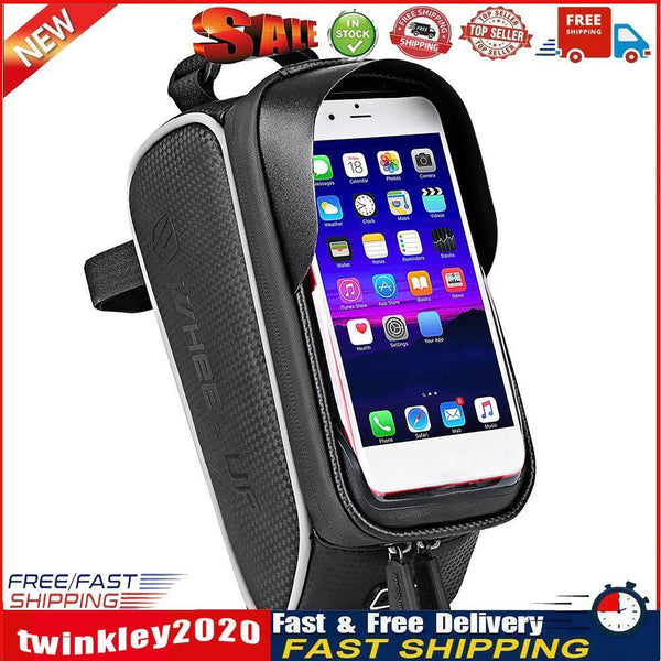 Wheel Up MTB Bicycle Front Bag Waterproof Bike Frame Saddle Phone Case Newly