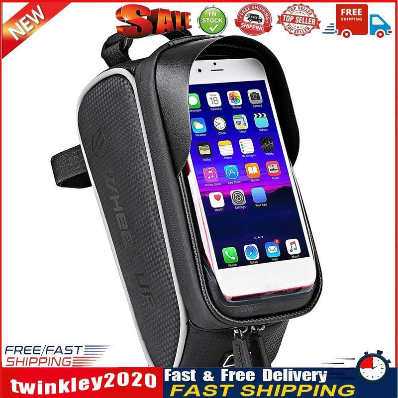 Wheel Up MTB Bicycle Front Bag Waterproof Bike Frame Saddle Phone Case Newly