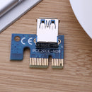 PCI E X1 Adapter PCIe 1X to USB 3.0 Adapter for PCI Express Riser Mining Miner