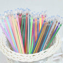 48 Colors Gel Pen Refills Glitter Coloring Drawing Markers HOT Craft C1R9