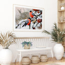 DIY Paint By Number Kit Snow Bird Animal Acrylic Paint Art Craft Decoration Gift