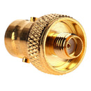 2pcs Coaxial RF Connector SMA Female to BNC Female Convert Adaptor