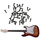 50pcs Acoustic Guitar Electric Guitar Electric Bass Panel Screw (Black) Newly