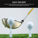 2pcs Adjustable Golf Ball Tee Holder Telescopic Golf Training Practice Tool