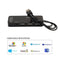3 Port USB2.0 Hub with External Sound Card Headset Microphone Adapter Newly