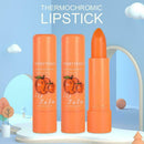Peach Jelly Lip Gloss Lipstick Temperature Color Change Balm Lip T5S8