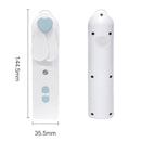 2 in 1 Water Spray Mist Fan Portable Mini Humidifier Face Steamer (Blue)