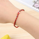 Colorful Gift For Couple Hand-woven Bracelet Jewelry Gifts Red Rope Bracelet