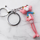 Cute Cartoon Pink Animal Key Rings Car Bag Keychain Pendant Gift Decor/1