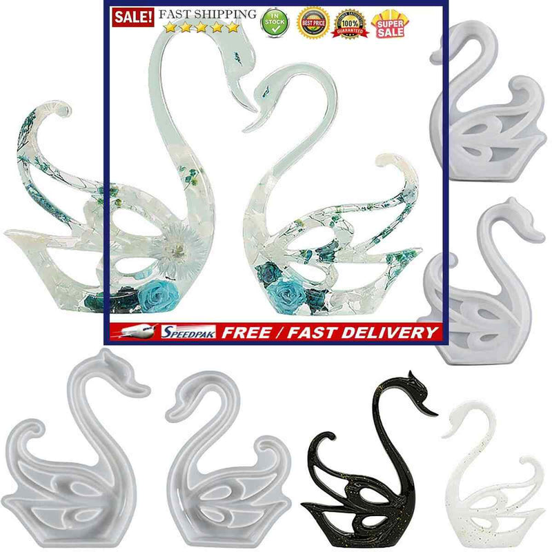 2pcs Jewellery Making Supplies Casting Mold Silicone Candle Mold Home Decor Gift