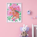 Animal Part Drill Special-Shaped Diamond Painting DIY Mosaic Kit (YX054) Newly