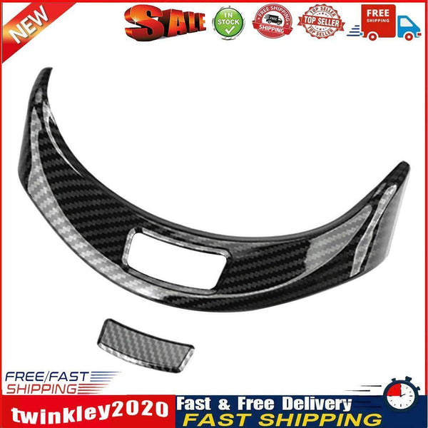 Console Armrest Switch Trim for Mercedes W205 15-20 (Carbon Fiber Look) Newly
