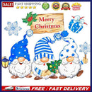 5D DIY Diamond Painting Christmas Gnome Full Drill Rhinestone Mosaic Art Picture