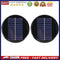 6V 0.8W Round Epoxy Polysilicon Solar Panel Module 24 Solar Cells 100mm Diameter