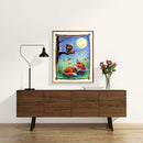 Fox Owl Diamond Painting Home Decoration Full Round Drill Animal for Living Room
