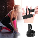 Pain Relief Finger Splint Fracture Protection Brace Corrector Belt (Black) Newly