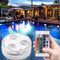 Waterproof Swimming Pool Candle Light Waterproof Pool Light With Remote Control`