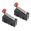 PCB Terminals Snap Action SPDT Lever Arm Micro Limit Switch Roller KW11-N KW12